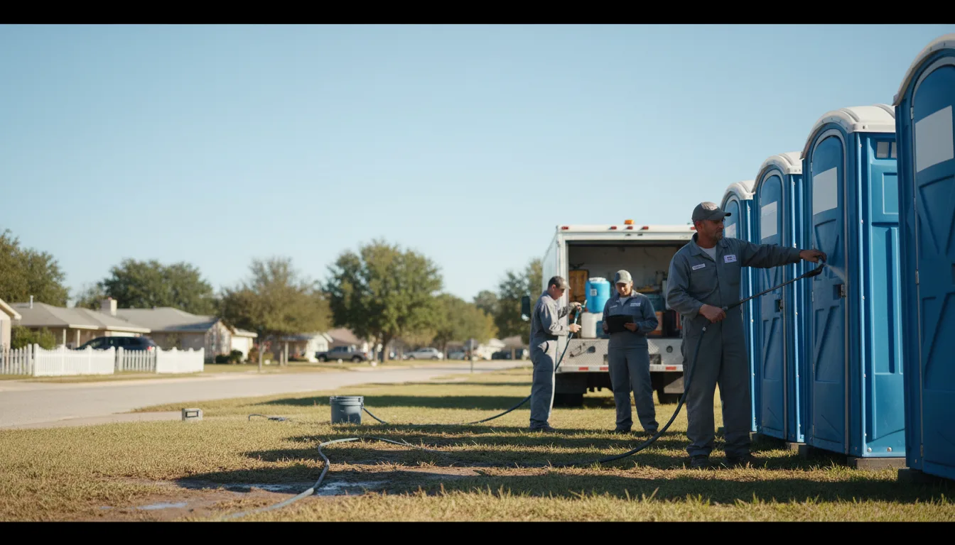 Long-Term Portable Toilet Rental in Kellerton, IA near me